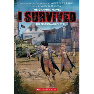 5/$12 Kids Graphic Novel I Survived Nazi Invasion 1944 Tarshis 3 History